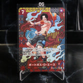 One Piece Card Portgas.D.Ace SR-SPC OP02-013 Booster Pack Two Legends