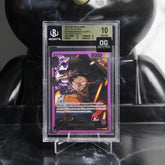 One Piece Card BGS 10 Monkey.D.Luffy L-SPC OP05-060 EN Extra Booster Anime 25th Collection