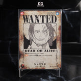 One Piece Card Shanks Wanted SR-SPC OP09-004 Booster Pack Emperors In The New World