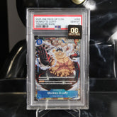 One Piece Card PSA 10 Monkey.D.Luffy UC-TR OP11-058 Booster Pack Carrying ON His Will