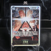 One Piece Card The Five Elders SR OP13-082 Booster Pack Carrying On His Will