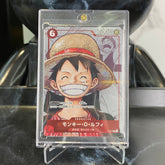 One Piece Card Monkey D. Luffy P-001 PAR Parallel Promo 25th Anniversary