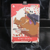 One Piece Card Monkey D. Luffy P-P P-001 Premium Card Collection 25th Anniversary Edition