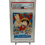 One Piece Card PSA 10 Monkey D Luffy P-033 Weekly Shonen JUMP 2023.1/7 Freebie