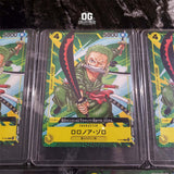 One Piece Card Game Roronoa Zoro P P-042 Sikyo JUMP 2023.9 Freebie Revised