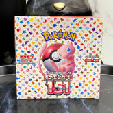 Pokemon TCG Japan Set 151 Booster Box Card