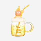 Pop Mart We Are Twinkle Twinkle Straw Cup Glass Bottle