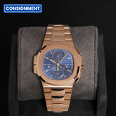 Patek Philippe Nautilus RG Sunburst Blue Dial 5990/1R-001