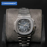 Patek Philippe Nautilus 40 Travel Time Blue Gray Dial 5990/1A-011