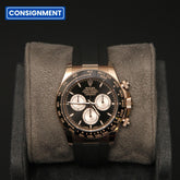 Daytona RG Black Dial Oysterflex 126515LN