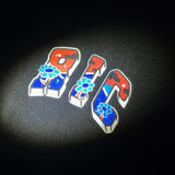 RIC Ricky Is Clown Western Garden Joker Smiley T-shirt RickyisClown