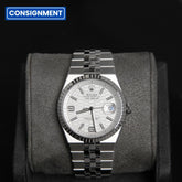 Land Dweller 40 white Honeycomb Dial 127334