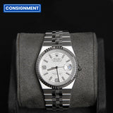 Land Dweller 40 white Honeycomb Dial 127334