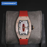 Richard Mille 07-01 RG Snow Red Jasper Dial
