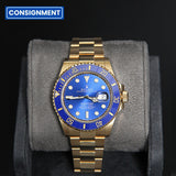 Submariner YG Royal Blue Dial 126618LB