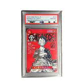 One Piece Card PSA 10 Monkey D. Luffy SR ST21-014 Magazine Vol 20