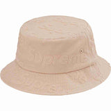 Supreme Lasered Twill Crusher Bucket Hat