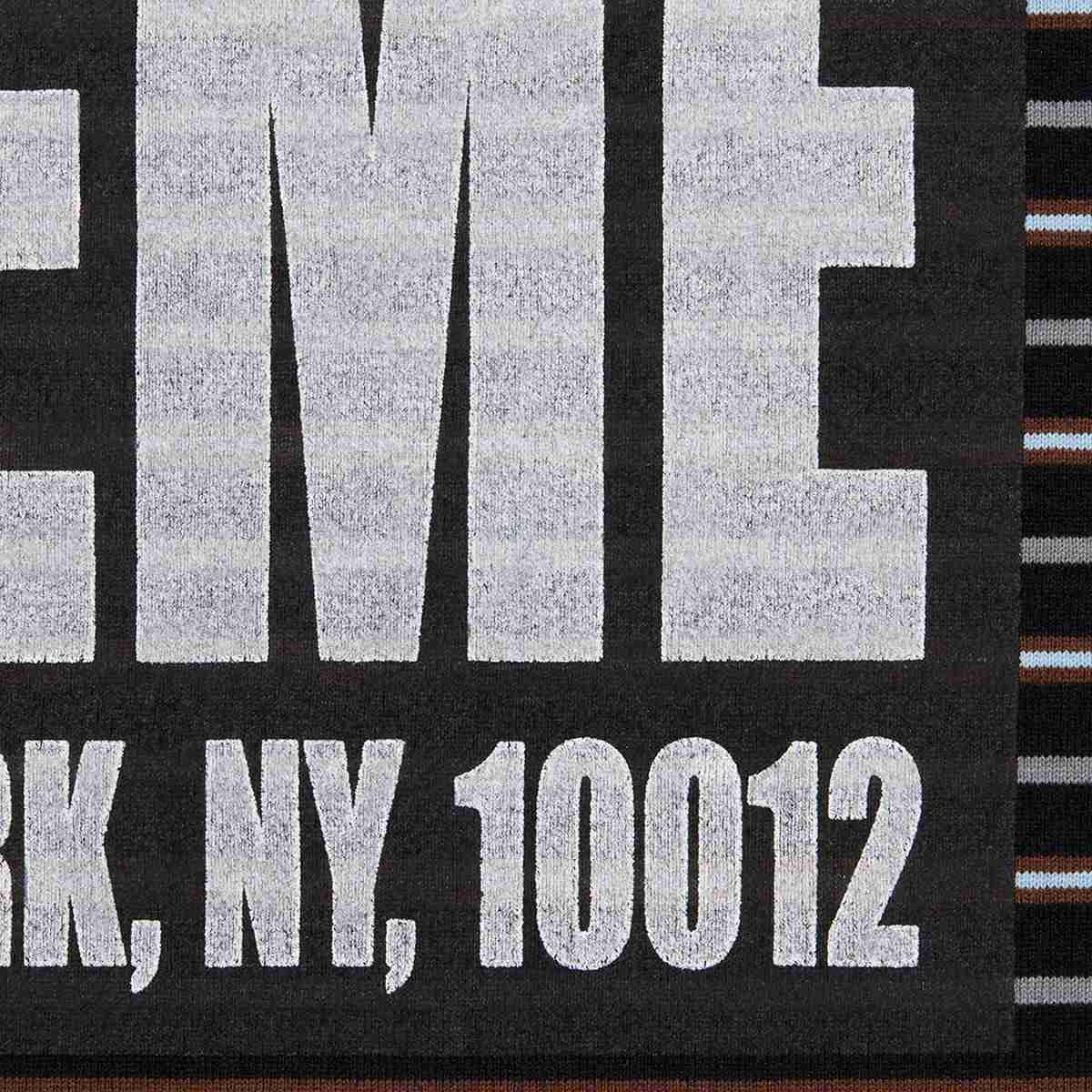 Supreme Thin Stripe Long Sleeve Top Black Supreme Thin Stripe Long Sleeve Top Black