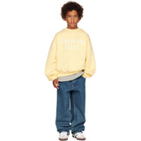 Fear Of God Essentials State Kids 90s Fit Fleece Crewneck Sweatshirt