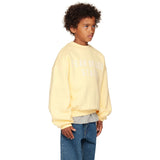 Fear Of God Essentials State Kids 90s Fit Fleece Crewneck Sweatshirt