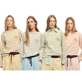 Mardi Marcredi Long Sleeve Stripe T-Shirt