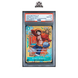 One Piece Card PSA 10 Monkey.D.Luffy P P-108 Aisa Ver Promotional Card Mini-Tin Pack Set Vol.3