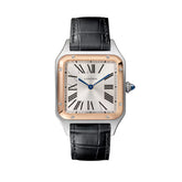 Cartier Santos Dumont Large RG Case Croco Strap W2SA0037