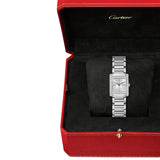 Cartier Tank Francaise Small Steel Diamonds W4TA0029