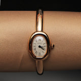Cartier 15 Baignoire Mini RG White Dial WGBA0047