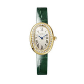 Cartier Baignoire Watch Small Yellow Gold Diamonds WJBA0038