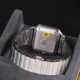 Cartier 35 Santos Medium White Dial WSSA0029