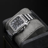 Cartier 40 Santos Large Black Dial WSSA0096