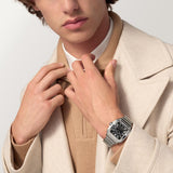 Cartier 40 Santos Large Black Dial WSSA0096