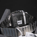 Cartier 40 Santos Large Black Dial WSSA0096