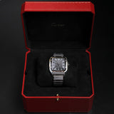 Cartier 40 Santos Large Black Dial WSSA0096