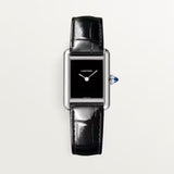 Cartier 22 Tank Must Small Black Dial WSTA0071