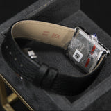 Cartier 22 Tank Must Small Black Dial WSTA0071