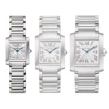 Cartier Tank Francaise Small Steel WSTA0129