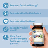 Garden Of Life Organics Whole Food Multivitamin For Men 120 Tablets