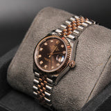 Datejust 31 Choco Diamond 10 Dial 278271G
