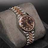 Datejust 31 Choco Diamond 10 Dial 278271G