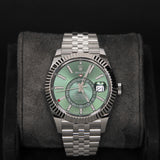 Sky Dweller Mint Green Dial Jubilee 336934