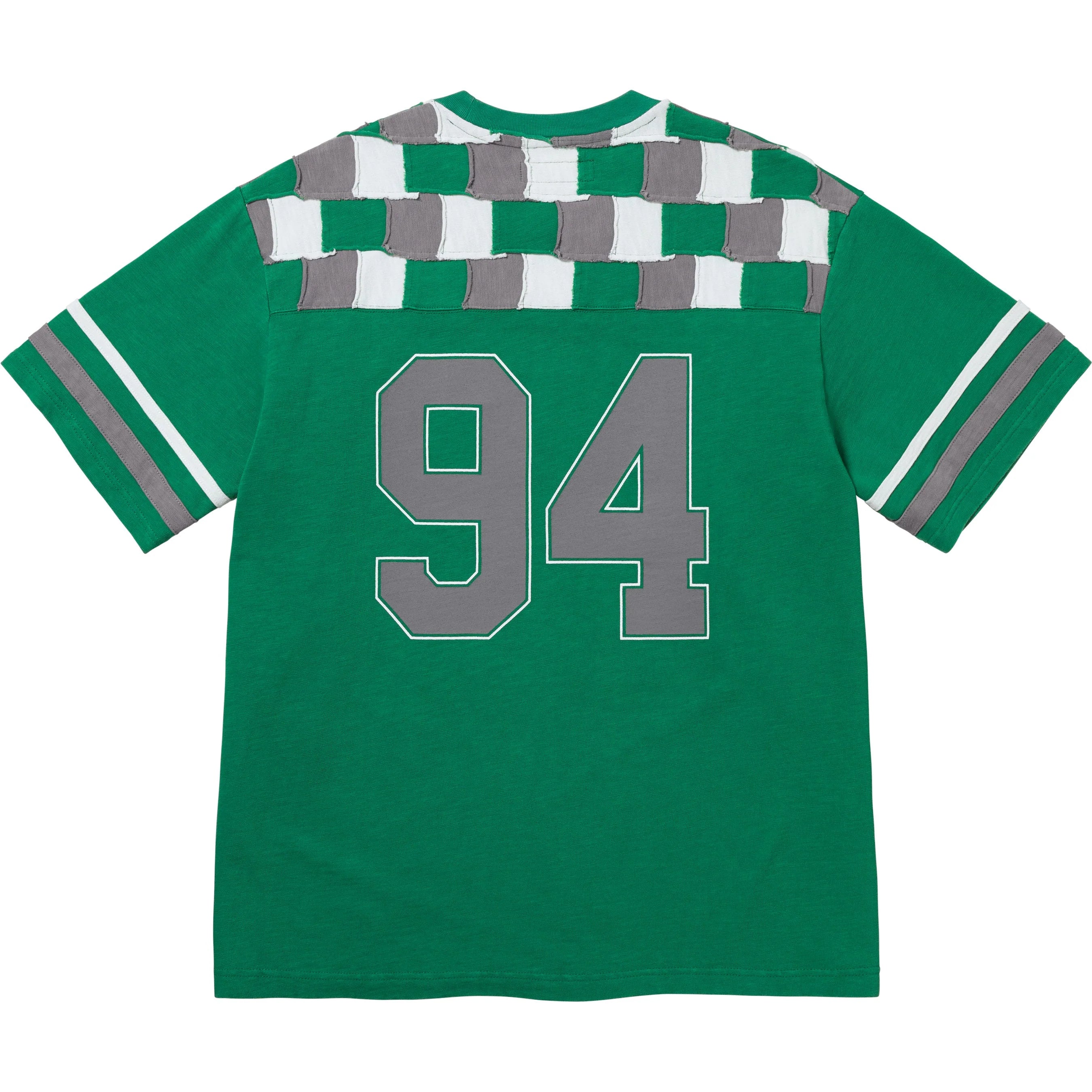 Supreme Patchwork Yoke Football Top Supreme Patchwork Yoke Football Top