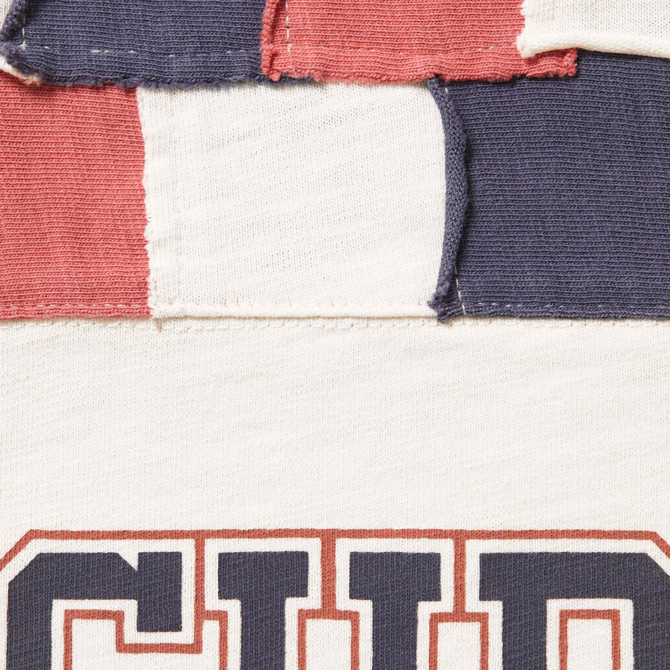 Supreme Patchwork Yoke Football Top Supreme Patchwork Yoke Football Top