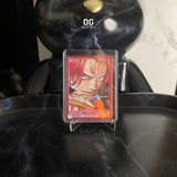 One Piece Card Game Shanks L-P OP09-001 Booster Pack Emperors In The New World