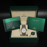 Land Dweller 36 white Honeycomb Dial 127234