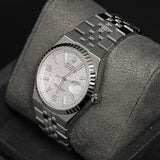 Land Dweller 36 white Honeycomb Dial 127234