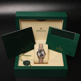 Date Just 31 Slate Index Dial Two Tone 278271