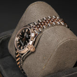 Date Just 31 Slate Index Dial Two Tone 278271