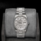 Daydate 36 MOP Diamond Dial 118239